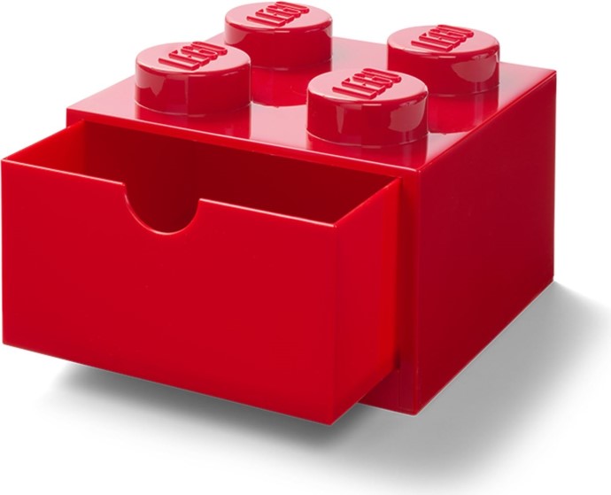 LEGO 5006140 Storage brick drawer 4, Red