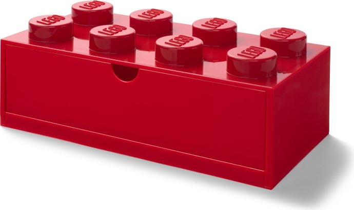LEGO 5006142 LEGO 8 Stud Red Storage Brick Drawer
