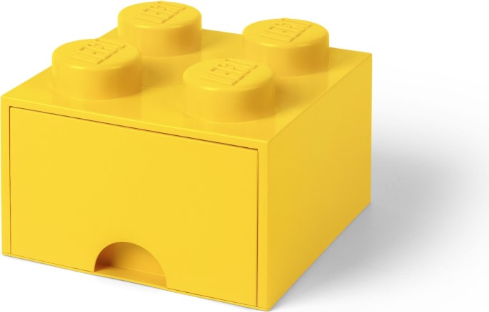 LEGO 5006170 4 Stud Yellow Storage Brick Drawer