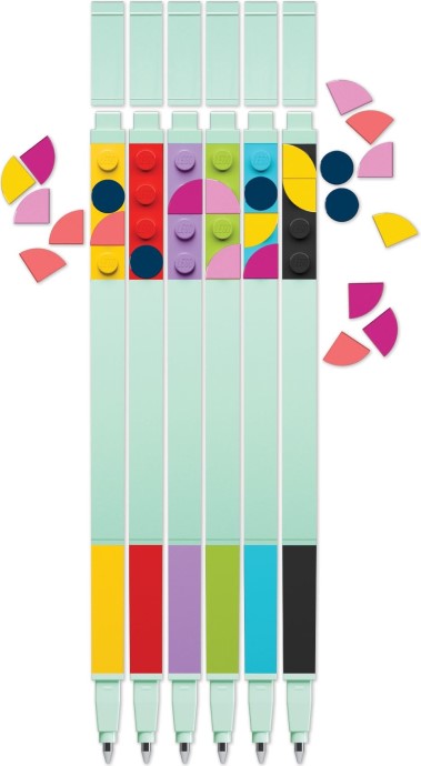LEGO 5006275 Dots gel pen 6 pack