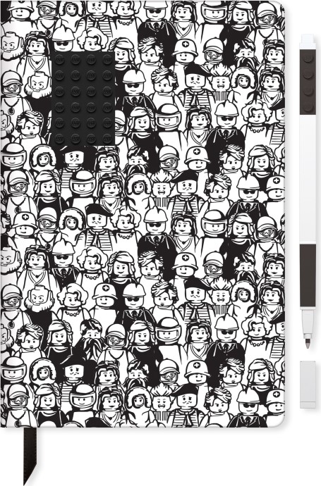 LEGO 5006295 Mini Figure Notebook with gel pen