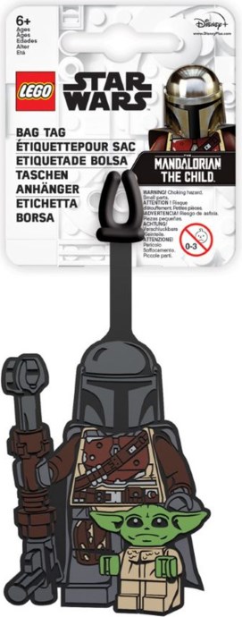 LEGO 5006367 The Mandalorian With The Child Bag Tag