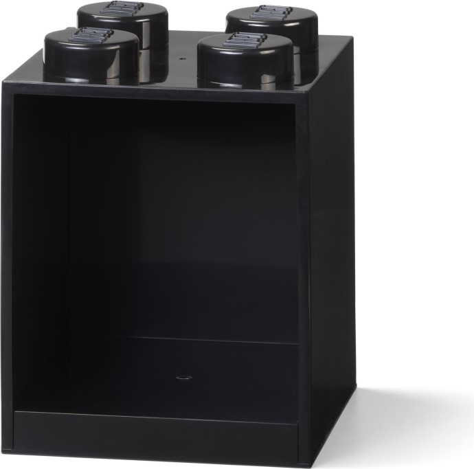 LEGO 5006619 Brick Shelf 4 Knobs Black
