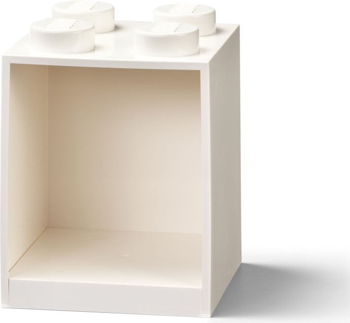 LEGO 5006620 Brick Shelf 4 Knobs White