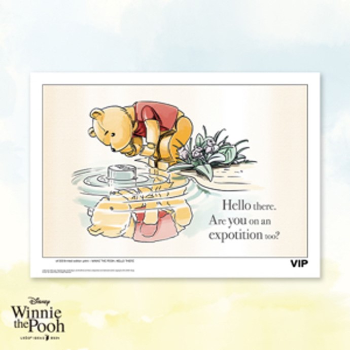 LEGO 5006818 Winnie the Pooh poster - Hello