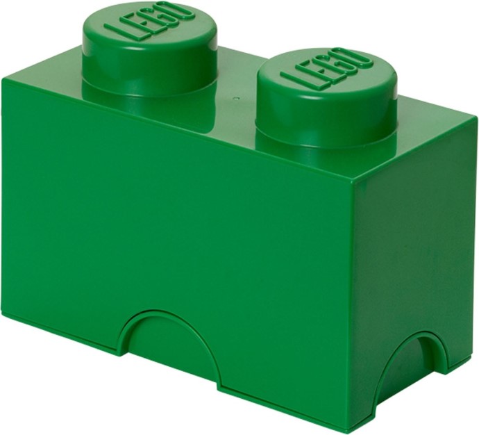 LEGO 5006870 2 Stud Storage Brick Green