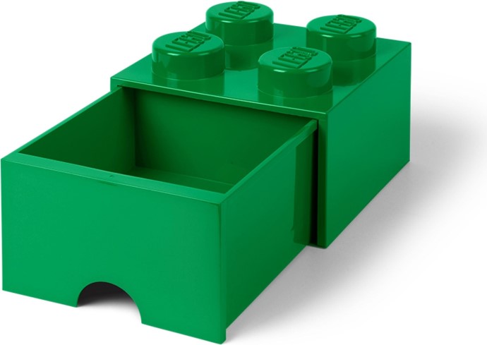LEGO 5006871 4 Stud Brick Drawer Green