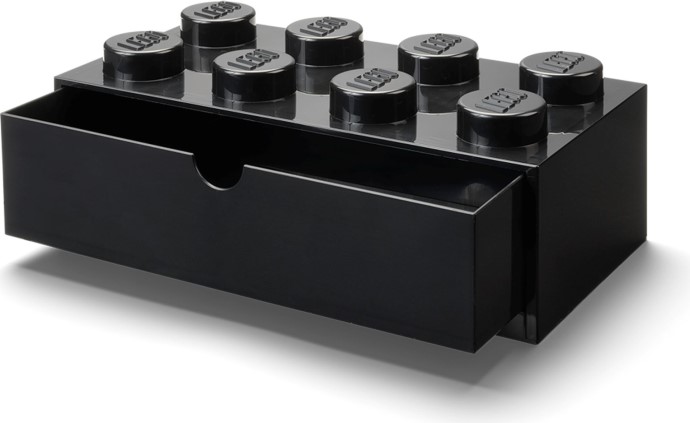 LEGO 5006876 8 Stud Desk Drawer Black