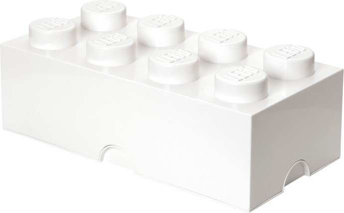 LEGO 5006913 8 Stud Storage Brick White