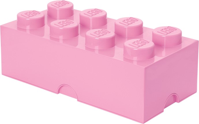 LEGO 5006914 8 Stud Storage Brick Pink