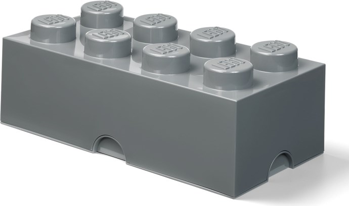 LEGO 5006915 8 Stud Storage Brick Gray