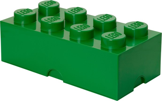 LEGO 5006917 8 Stud Storage Brick Green