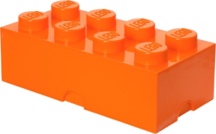 LEGO 5006920 8 Stud Storage Brick Orange
