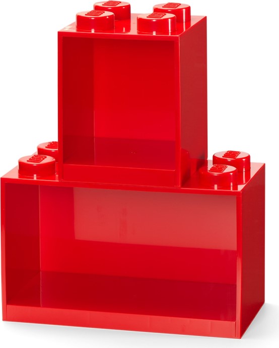 LEGO 5006922 Brick Shelf Set Red