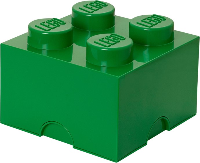 LEGO 5006929 4 Stud Storage Brick Green