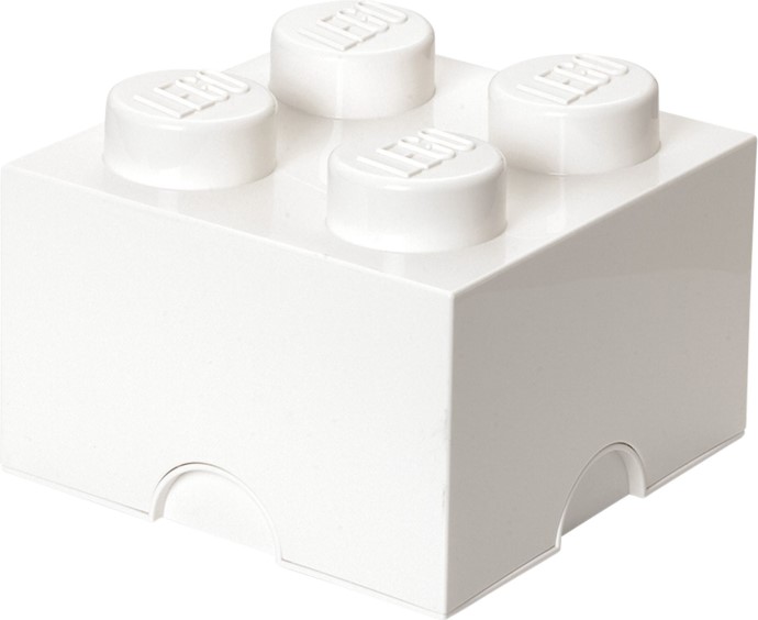 LEGO 5006931 4 Stud Storage Brick White