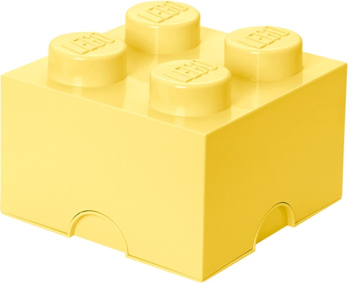 LEGO 5006934 4 Stud Storage Brick Cool Yellow