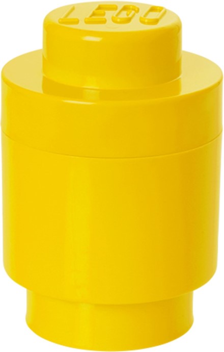 LEGO 5006999 1 Stud Round Storage Brick Yellow