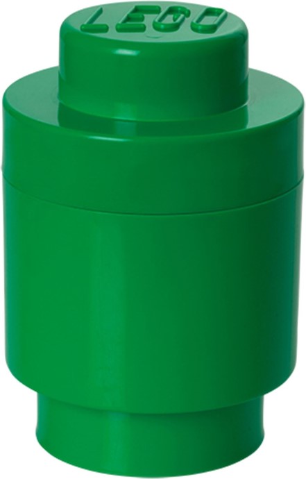 LEGO 5007001 1 Stud Round Storage Brick Green