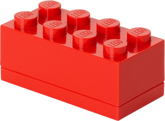 LEGO 5007004 8 Stud Mini Box Red