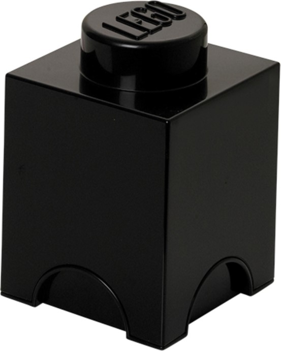 LEGO 5007031 Storage Brick 1 Stud Black
