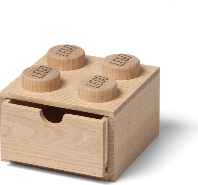 LEGO 5007113 Wooden Desk Drawer 4 Light Oak