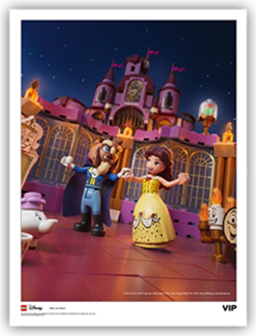 LEGO 5007117 Belle & Beast Art Print