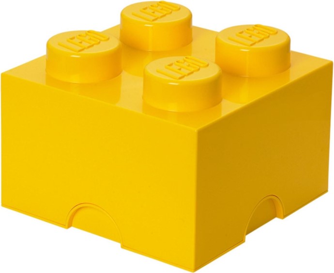 LEGO 5007128 4 Stud Storage Brick Yellow