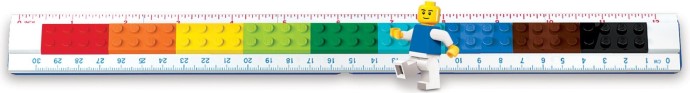 LEGO 5007195 2 0 Convertible Ruler with Minifigure