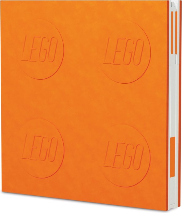 LEGO 5007240 Notebook with Gel Pen - Orange