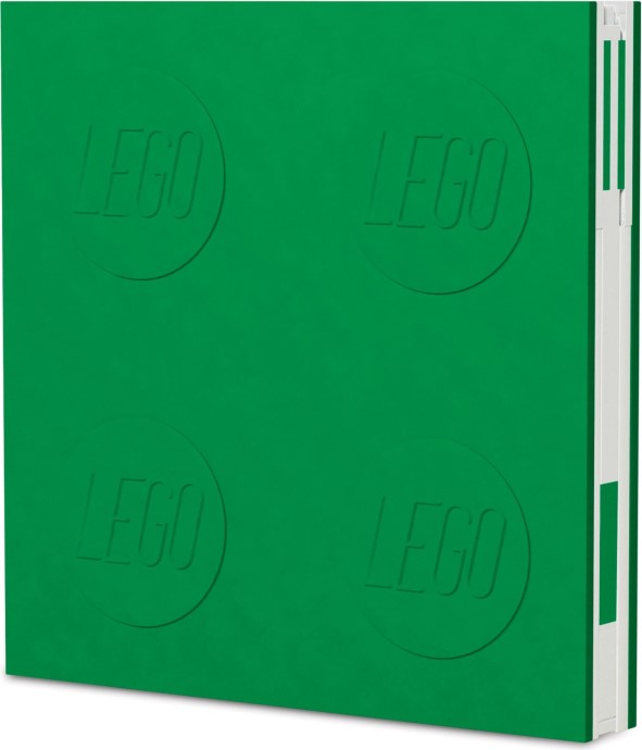 LEGO 5007243 Notebook with Gel Pen - Green
