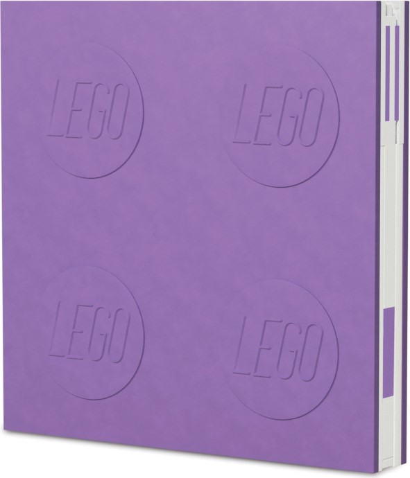 LEGO 5007245 Notebook with Gel Pen - Lavender