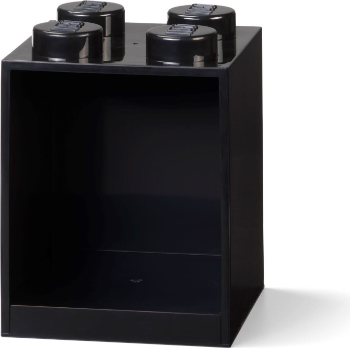 LEGO 5007281 4 Stud Brick Shelf Black