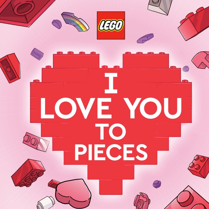 LEGO ISBN9780593430248 I Love You to Pieces