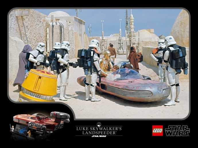 LEGO 5007501 Landspeeder poster