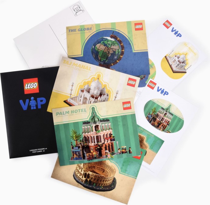 LEGO 5007520 LEGO Travel Postcard and Sticker Set