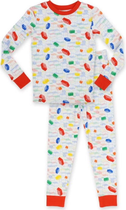 LEGO 5007649 Red White T Shirt and Pants 2 Piece Set