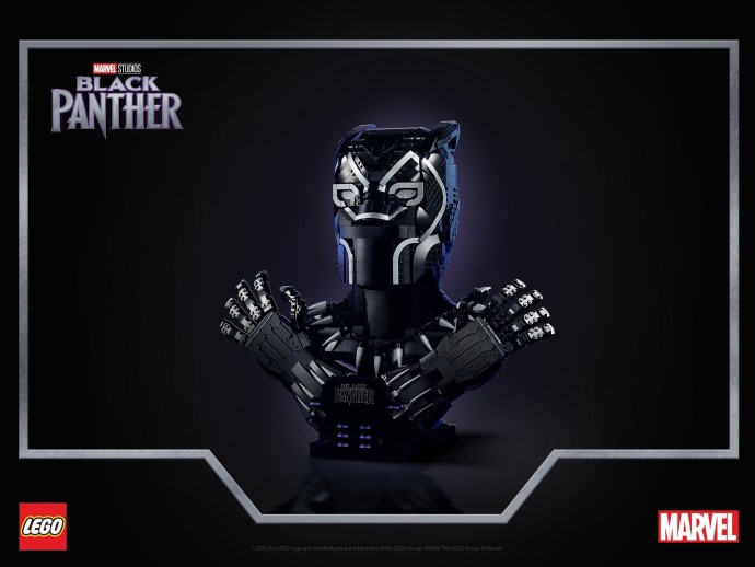 LEGO 5007715 Black Panther Print