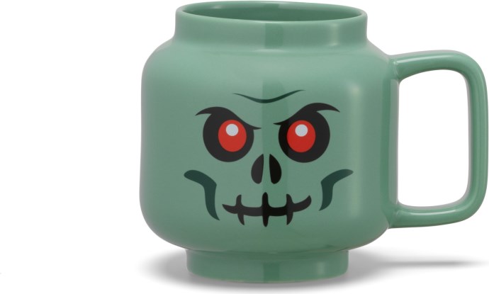 LEGO 5007886 Large Skeleton Ceramic Mug – Green