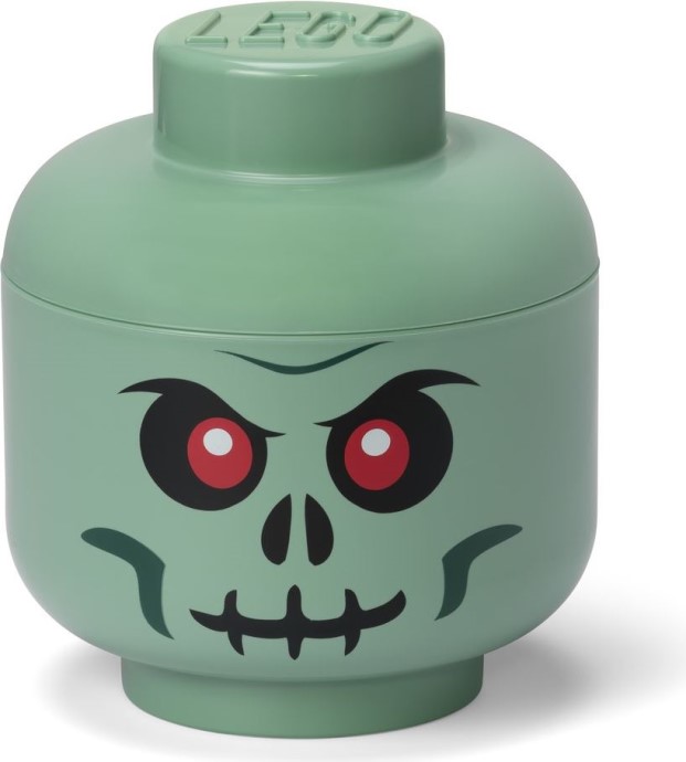 LEGO 5007888 Small Skeleton Storage Head Green