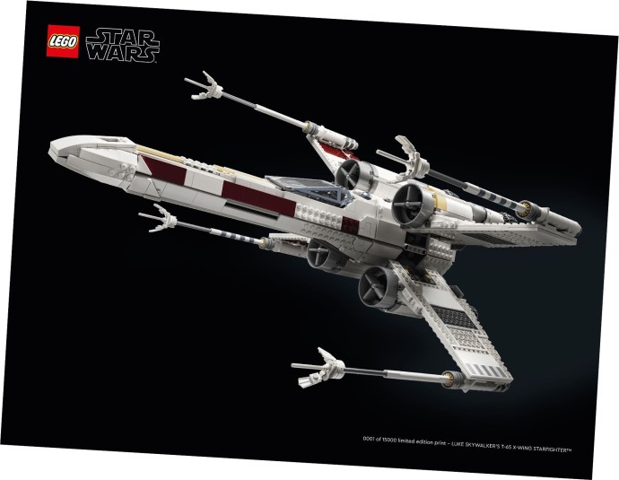 LEGO 5007908 X-wing Poster