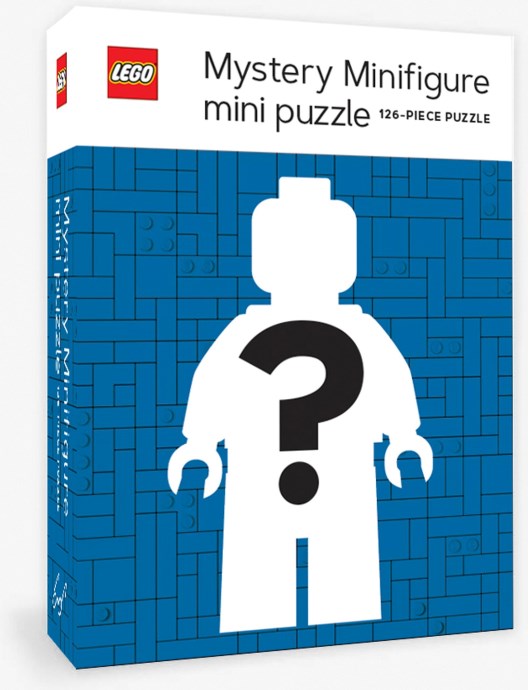 LEGO 5008129 Mystery Minifigure Mini-Puzzle Blue Edition