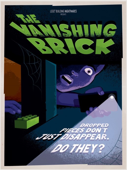 LEGO 5008239 'The Vanishing Brick' Poster
