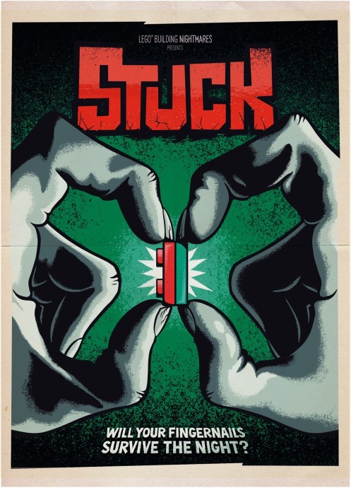 LEGO 5008242 'Stuck' Poster