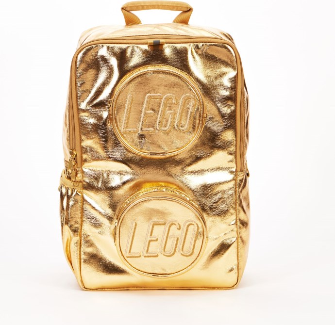 LEGO 5008721 Brick Backpack – Metallic Gold