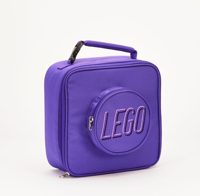 LEGO 5008752 Brick Lunch Bag – Purple | Brickset