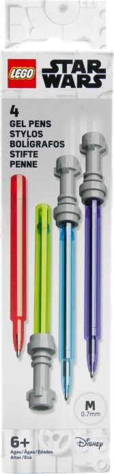 LEGO 5008814 Lightsaber Gel Pens – 4 Pack