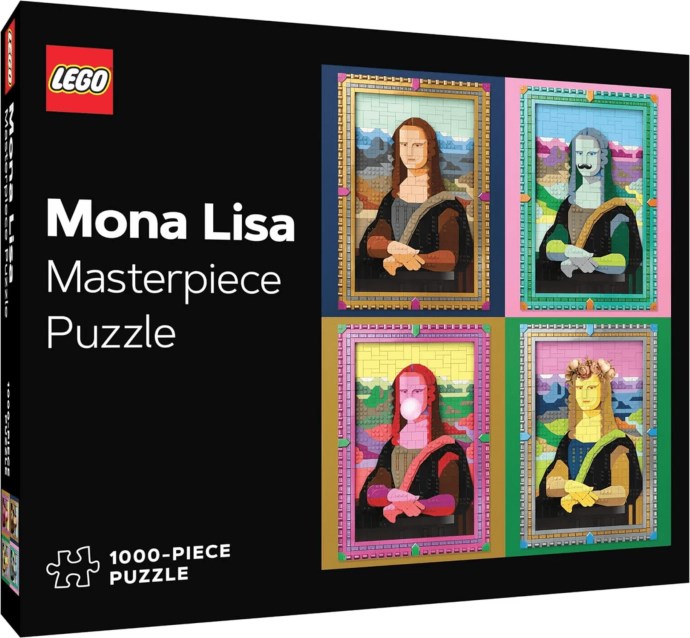 LEGO 5008976 Masterpiece Puzzle: Mona Lisa 1000-Piece Puzzle
