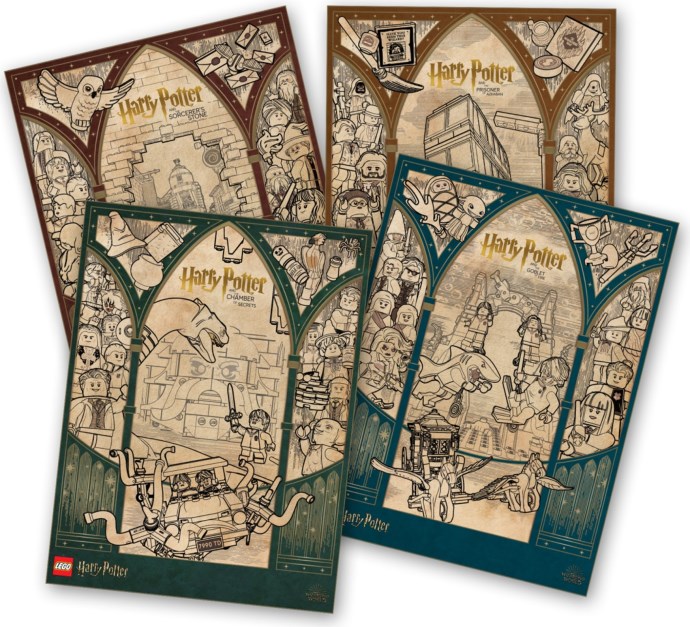 LEGO 5009085 Harry Potter Prints 1-4