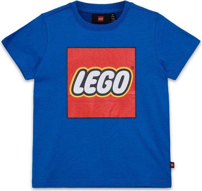 LEGO 5009093 Kids Short Sleeve Logo T Shirt – Blue
